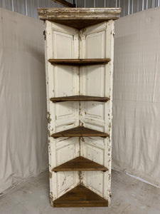 Corner Cabinet made from 1890’s French Interior Doors