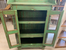 Load image into Gallery viewer, Teak Glass Front Cabinet