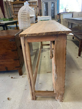 Load image into Gallery viewer, Hand-Carved Teak Console