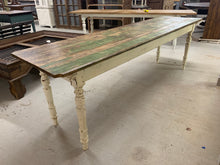 Load image into Gallery viewer, Long Narrow Pine Farm Table