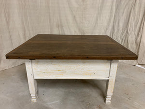 Coffee Table made from 1890’s European Table