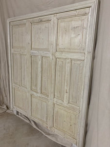 Queen Headboard made of French Panels