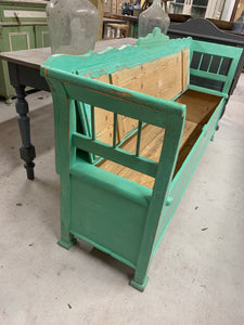 Painted Storage Bench