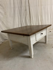 Coffee Table made from 1890’s European Table