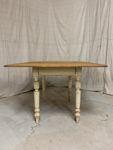 Antique Pine Flip-Top Table