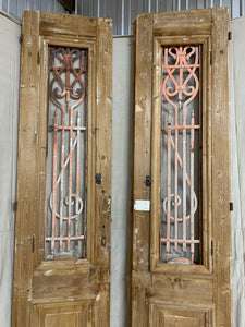 Pair of Carved French Doors 1880’s