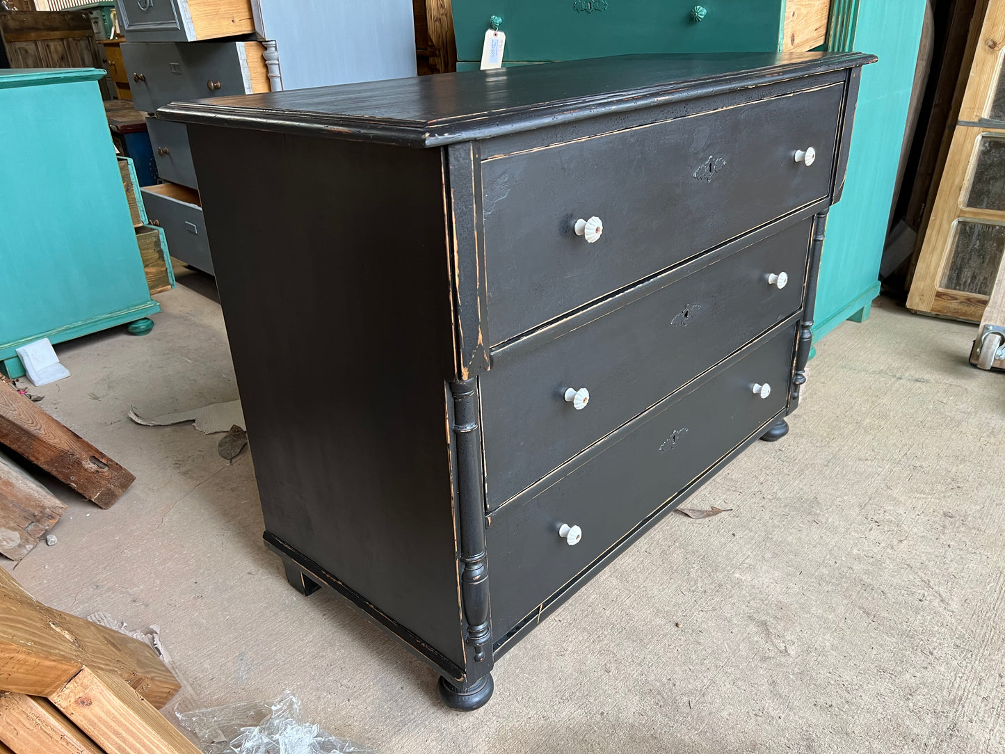 Antique Pine Chest of Drawers