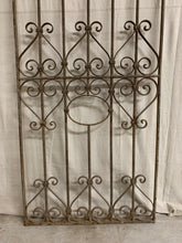 Load image into Gallery viewer, French Iron Panel with Rare Arch