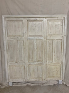 Queen Headboard made of French Panels