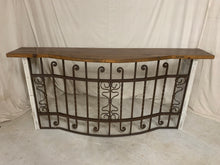 Load image into Gallery viewer, Console made from 1870’s French Iron Balcony