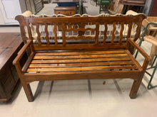 Load image into Gallery viewer, Teak Bench
