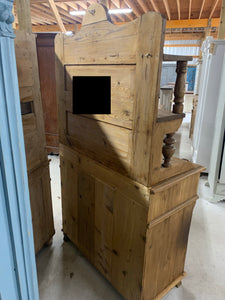 Antique Pine Hutch