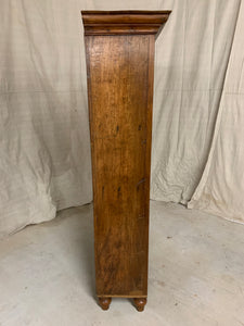 Antique Glass Front Teak Cabinet