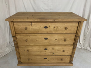 European Pine Chest of Drawers