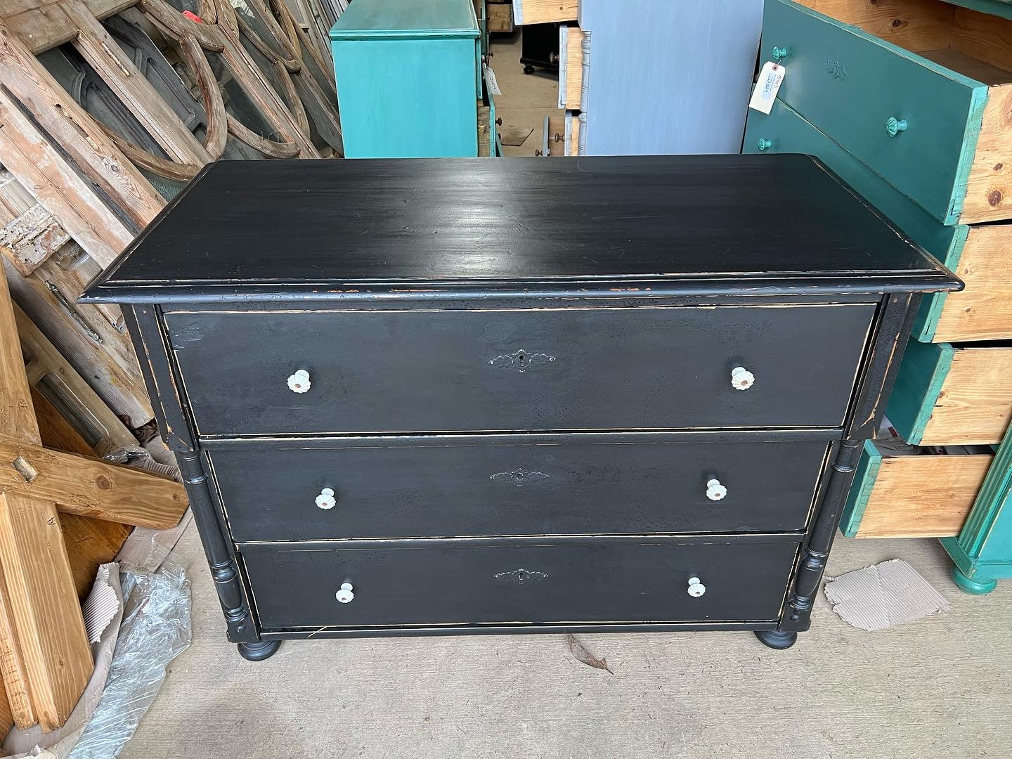 Antique Pine Chest of Drawers