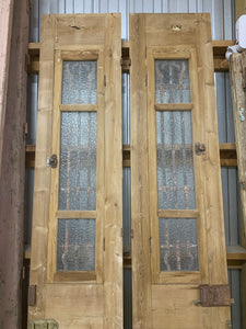 Pair of French Carved Doors (Narrow Set)