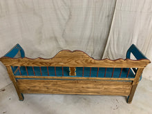Load image into Gallery viewer, European Hand Painted Pine Storage Bench
