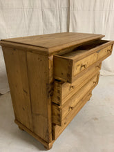 Load image into Gallery viewer, Antique European Pine Chest of Drawers