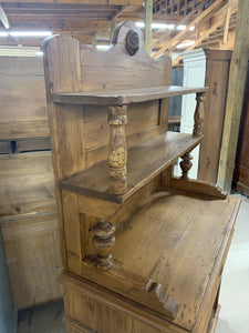 Antique Pine Hutch