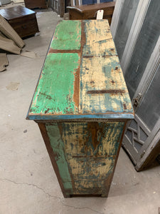 Teak Shutter Cabinet