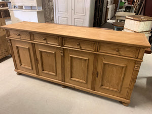 Pine base cabinet server