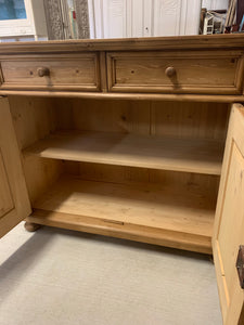 Pine base cabinet server