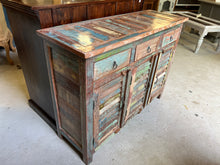 Load image into Gallery viewer, Teak Shutter Console