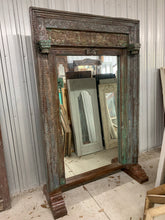 Load image into Gallery viewer, Teak Free Standing Mirror