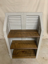 Load image into Gallery viewer, Shelves made from 1890’s French shutters