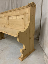 Load image into Gallery viewer, Pine Church Pew