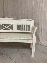 Load image into Gallery viewer, European Pine Bench- White