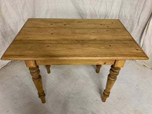 Antique European Pine Table/ Desk