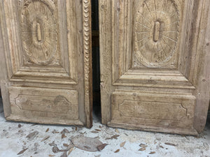 French 1880’s Hand Carved Doors