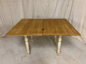 Antique Pine Flip-Top Table