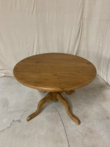 Round European Pine Table