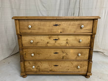 Load image into Gallery viewer, Pine Chest of Drawers