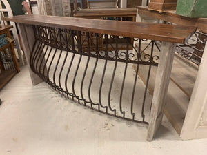 Iron Console made out of French Balcony