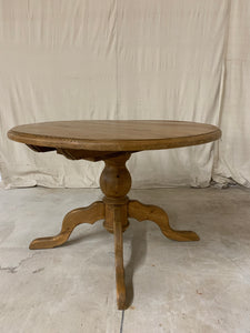 Round European Pine Table