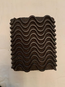 Antique Wooden Fabric Block (set of 3)