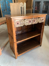 Load image into Gallery viewer, Teak Hand-Carved Shelving Unit