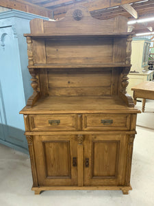 Antique Pine Hutch