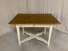 Load image into Gallery viewer, Pine Table/Desk with X-Stretcher Base