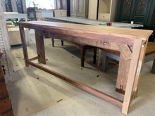 Load image into Gallery viewer, Hand-Carved Teak Console