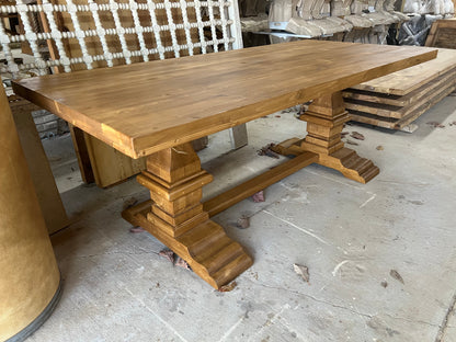 European Pine Trestle Table