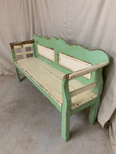 Load image into Gallery viewer, 1880’s European Pine Painted Bench