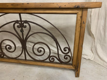 Load image into Gallery viewer, Console made from 1880’s French Iron Door Transom