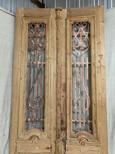 Pair of Carved French Doors 1880’s