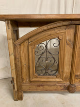 Load image into Gallery viewer, Console made from French Front Door Transom