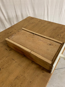 Pine Table/Desk with X-Stretcher Base