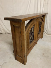 Load image into Gallery viewer, Console made from French Front Door Transom